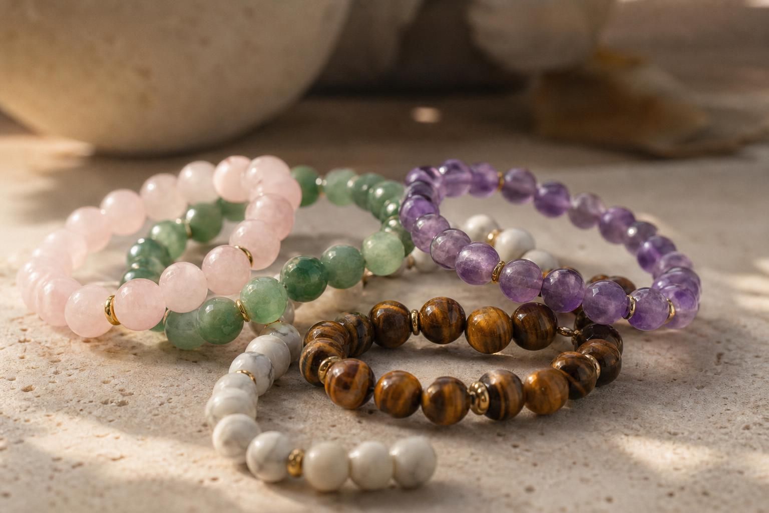 découvrez la signification des différentes couleurs et pierres des bracelets perle pour femme, et choisissez celui qui correspond à votre style et à vos émotions.